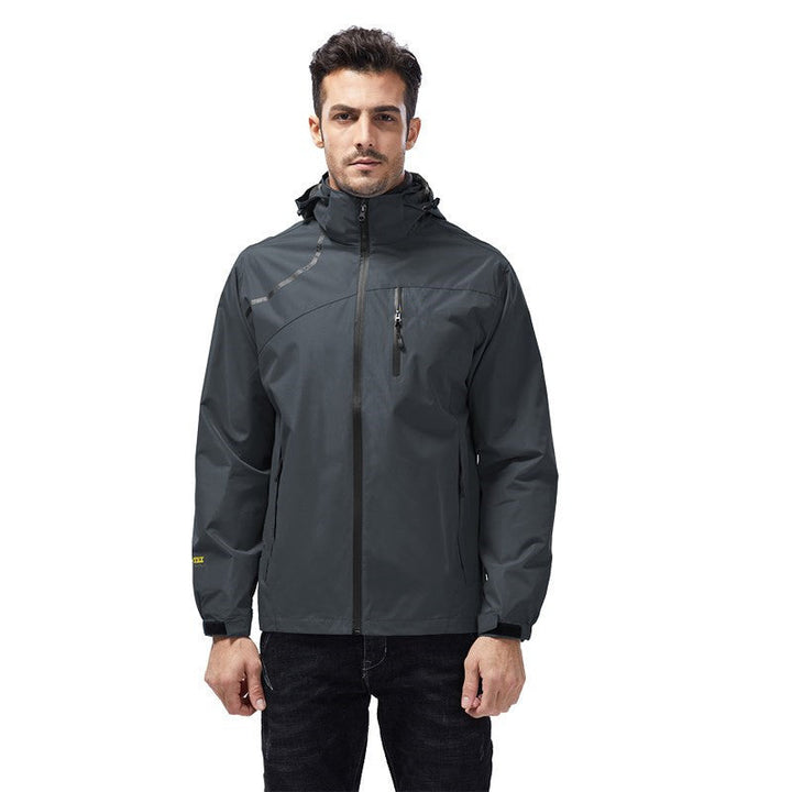 Stay Stylish and Protected with Our Men's Windproof and Waterproof Jacket