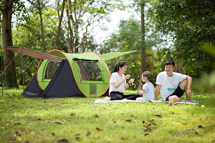 Experience the Great Outdoors with the Fully Automatic Outdoor Tent Camping Rainproof