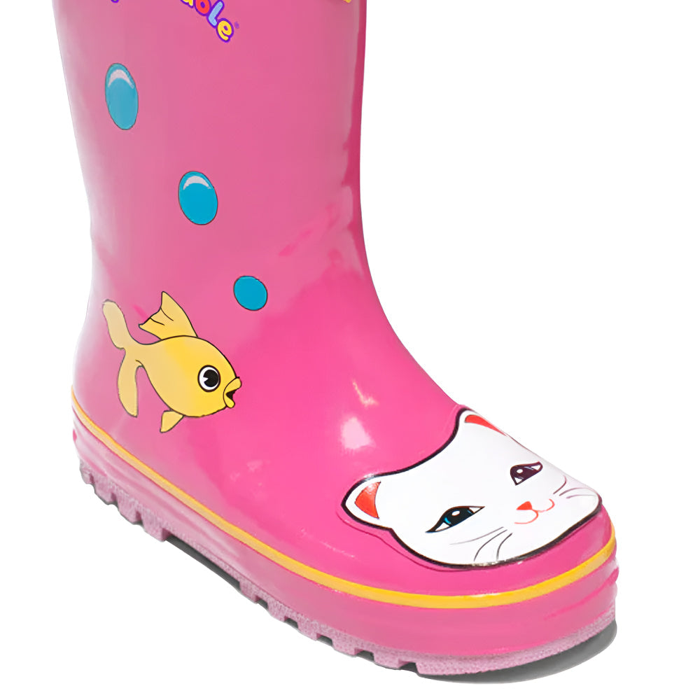 Lucky Cat Rain Boots