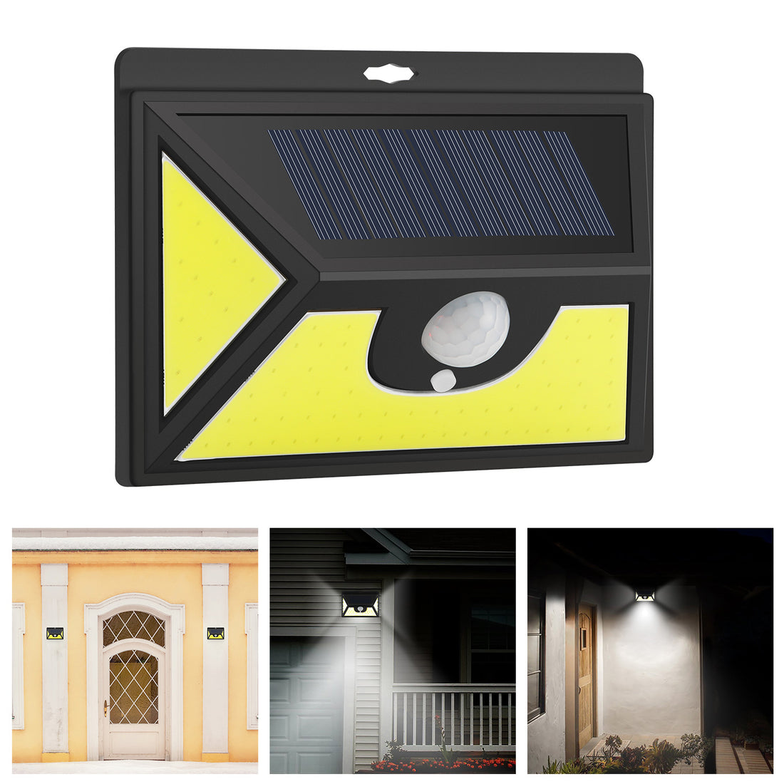Waterproof Motion Solar Light Cool White