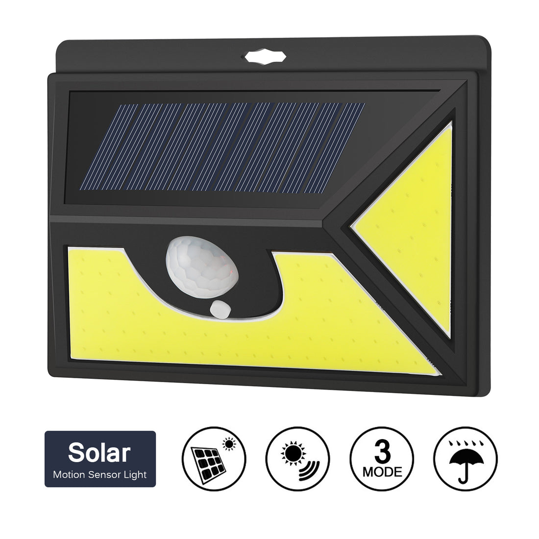 Waterproof Motion Solar Light Cool White