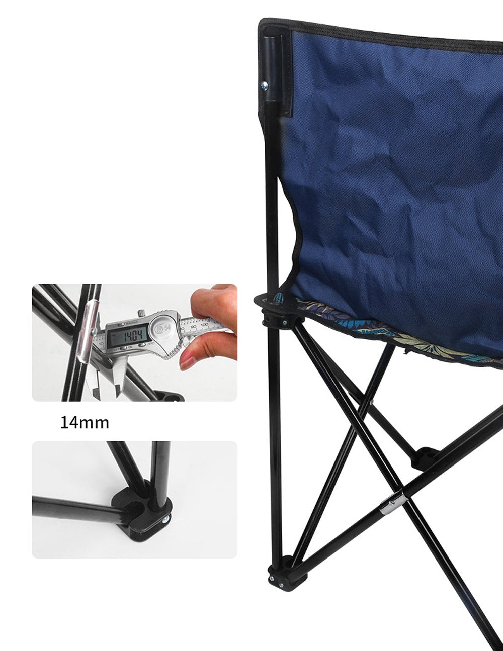 Ultralight Outdoor Chair Portable Folding Chair Camping Quad Chairs